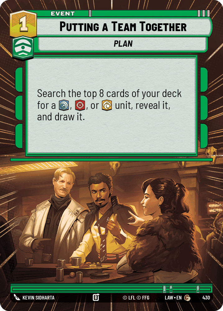 Putting a Team Together - Hyperspace