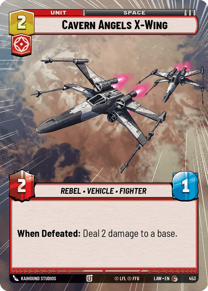 Cavern Angels X-Wing - Hyperspace
