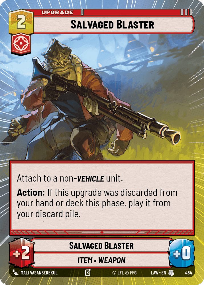 Salvaged Blaster - Hyperspace