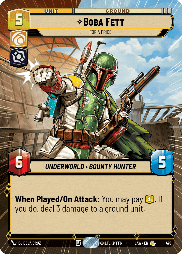 Boba Fett, For a Price - Hyperspace