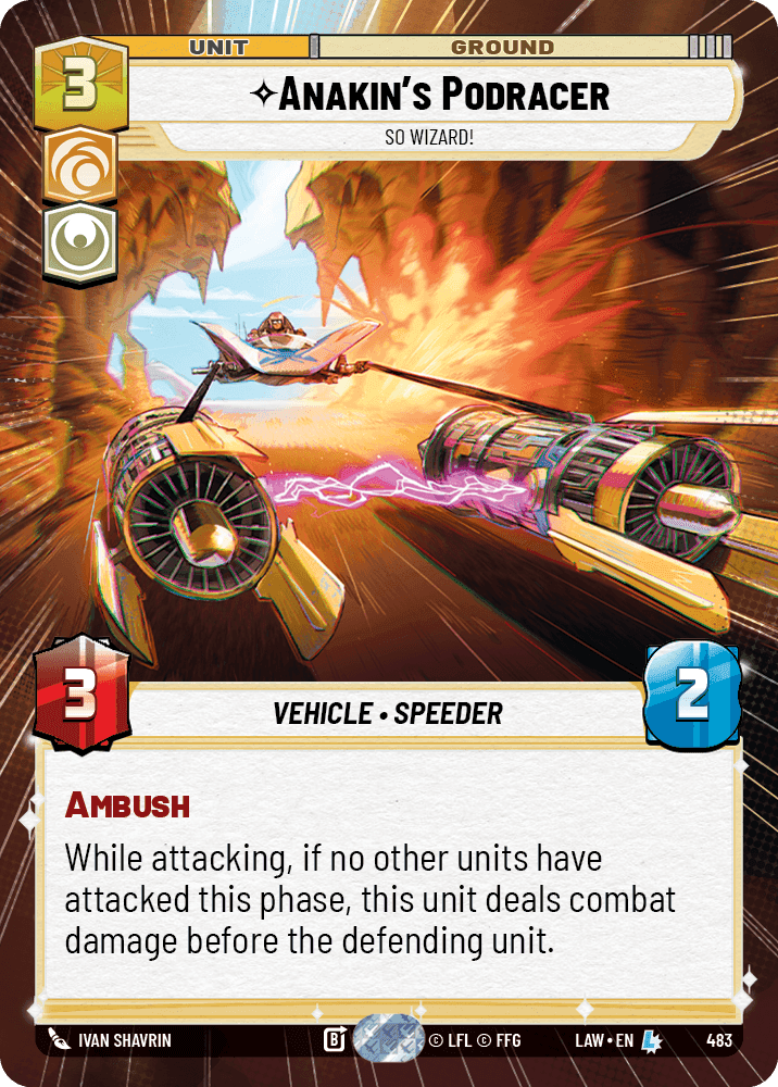 Anakin's Podracer, So Wizard! - Hyperspace