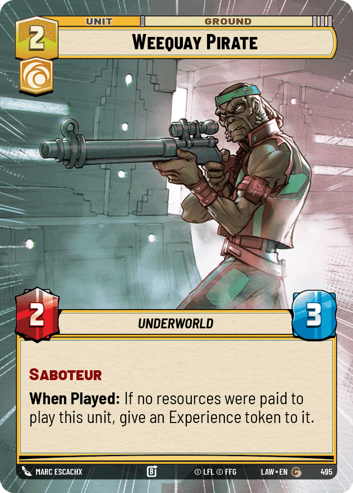 Weequay Pirate - Hyperspace