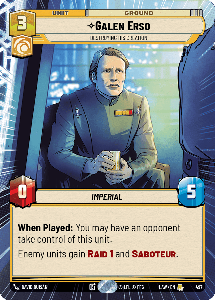 Galen Erso, Destroying His Creation - Hyperspace