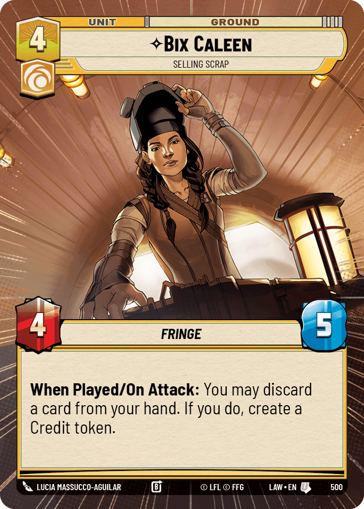 Bix Caleen, Selling Scrap - Hyperspace