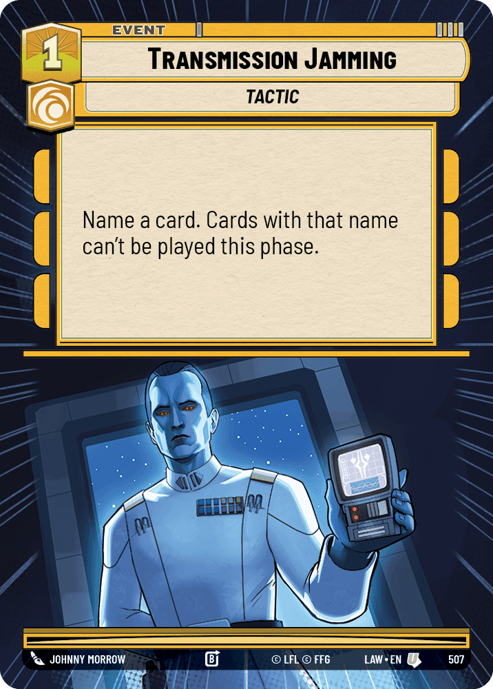 Transmission Jamming - Hyperspace