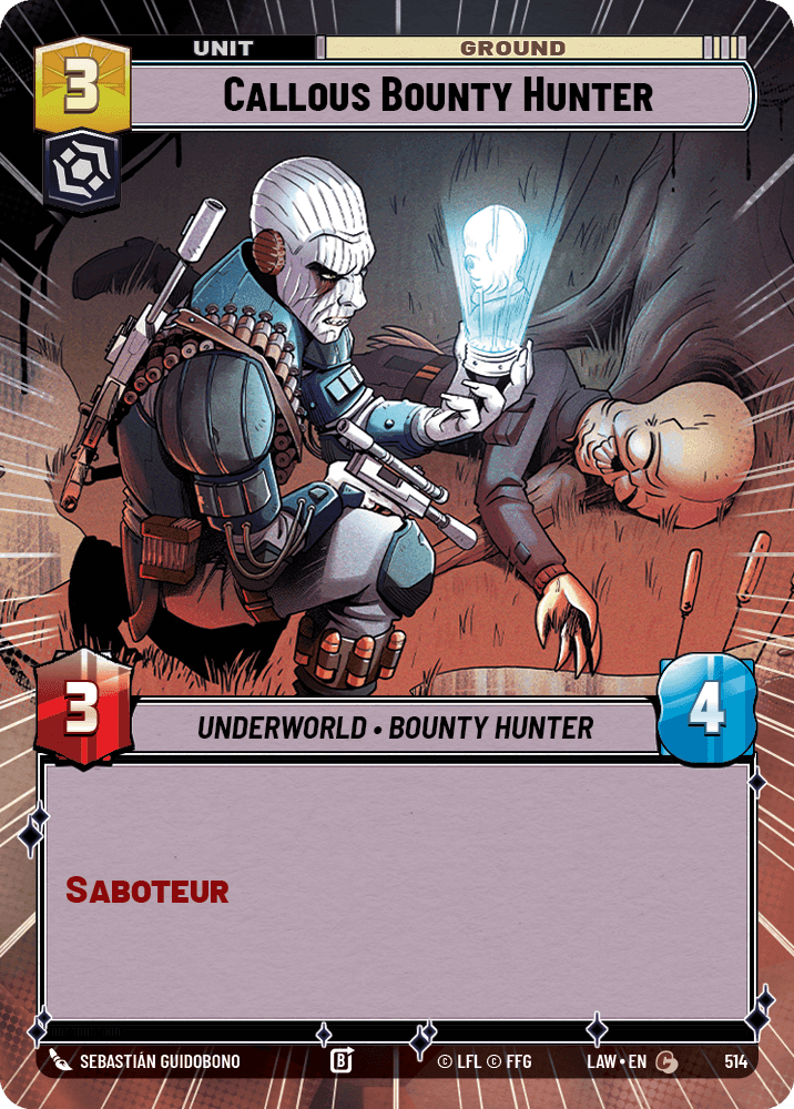 Callous Bounty Hunter - Hyperspace