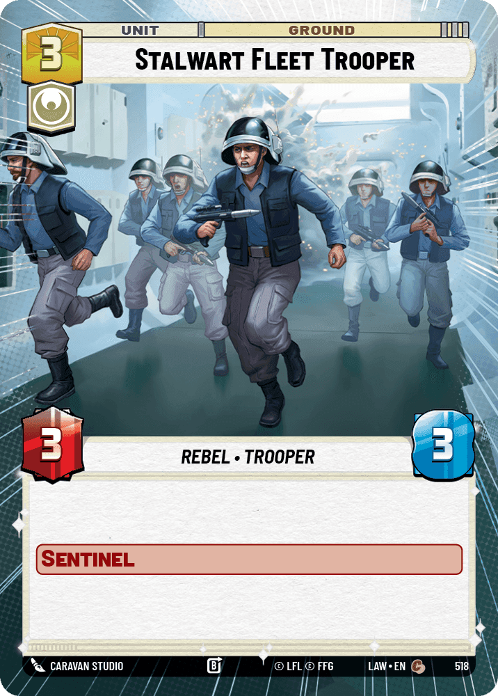 Stalwart Fleet Trooper - Hyperspace