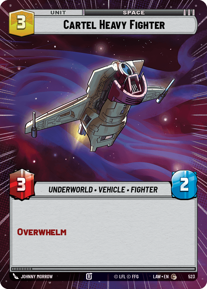 Cartel Heavy Fighter - Hyperspace