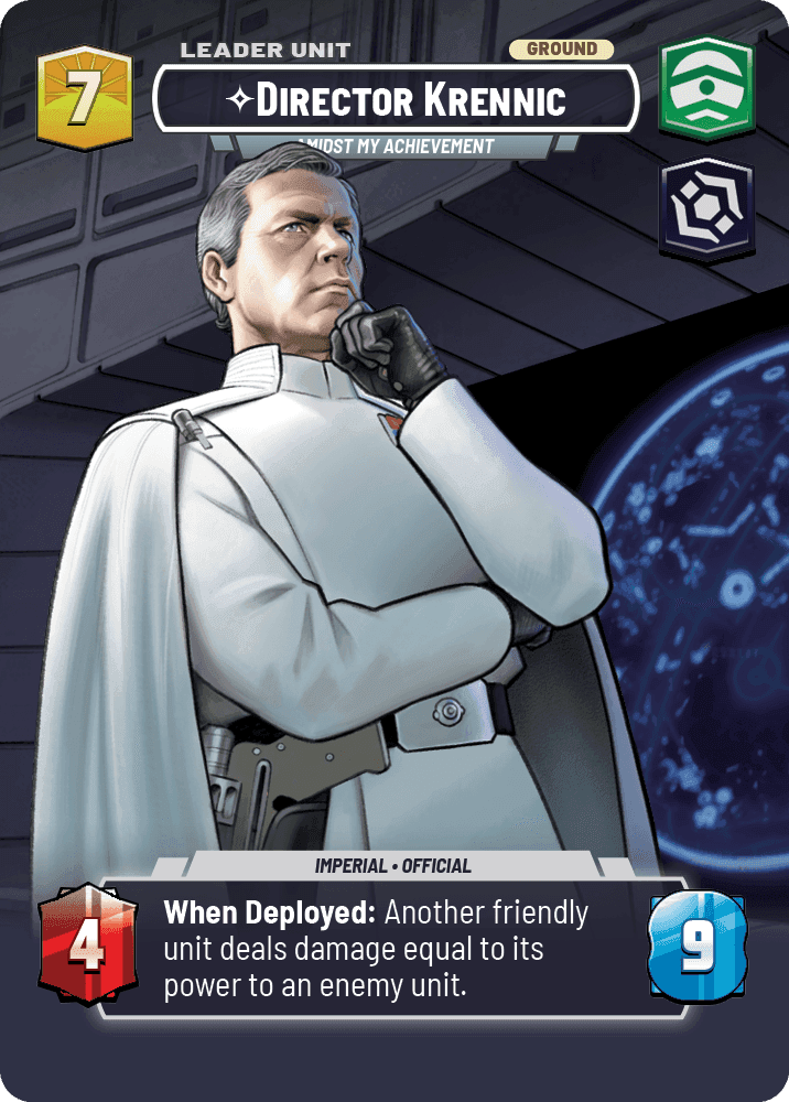 Director Krennic, Amidst My Achievement - Showcase