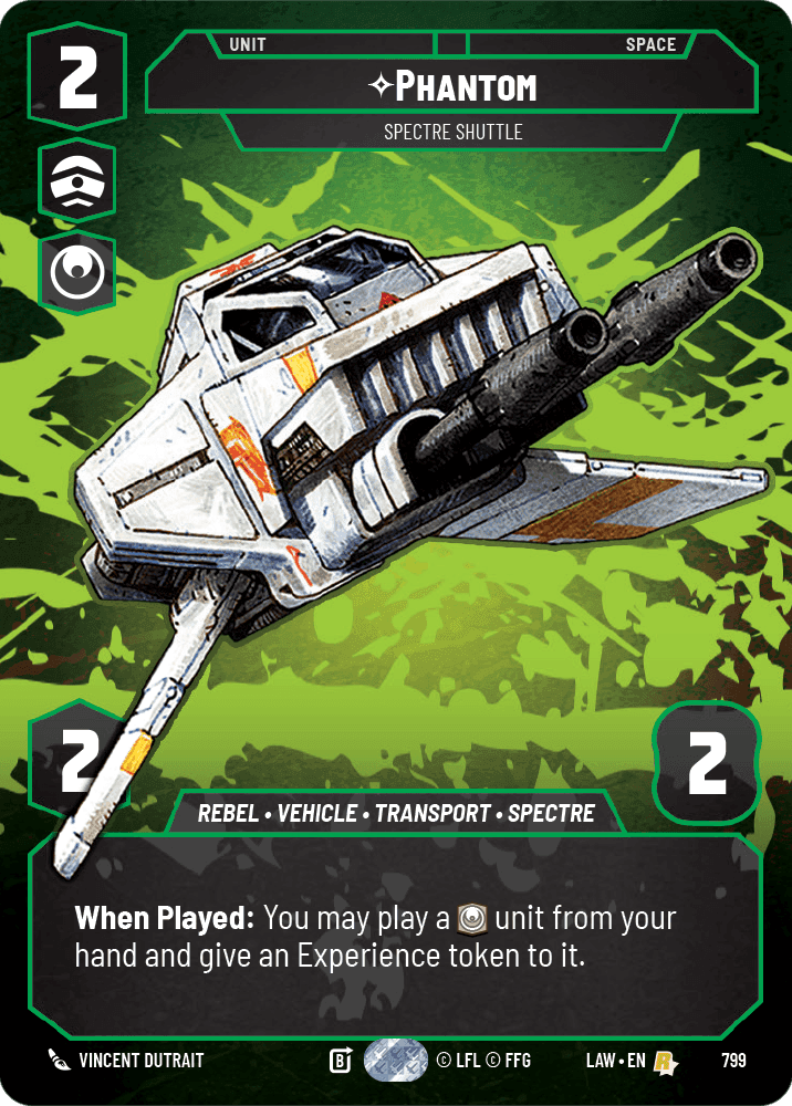 Phantom, Spectre Shuttle - Prestige