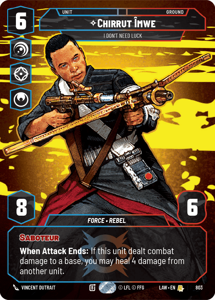 Chirrut Îmwe, I Don't Need Luck - Prestige
