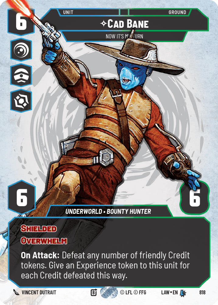 Cad Bane, Now It's My Turn - Prestige