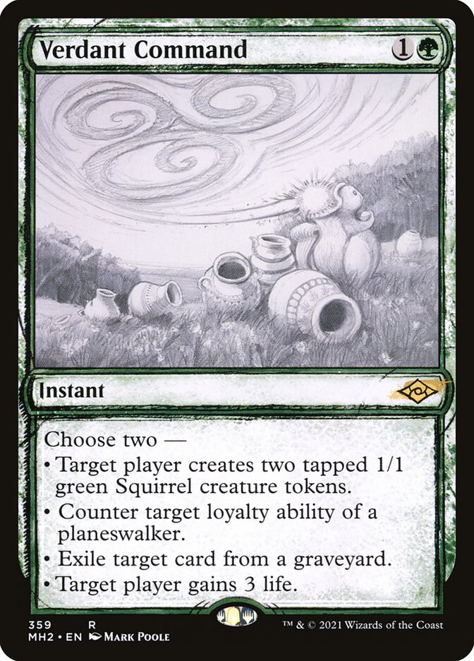 Verdant Command, Modern Horizons 2 Card Art
