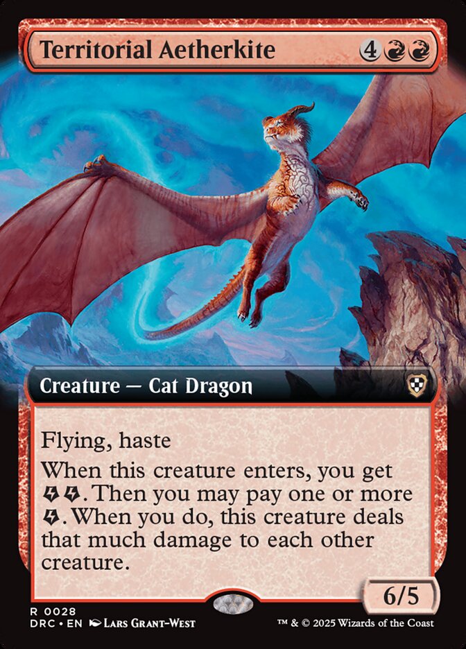 Territorial Aetherkite, Aetherdrift Commander Card Art