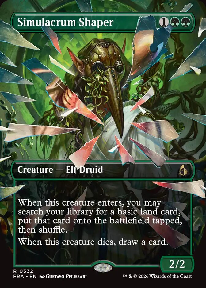 Simulacrum Shaper, Reality Fracture Card Art