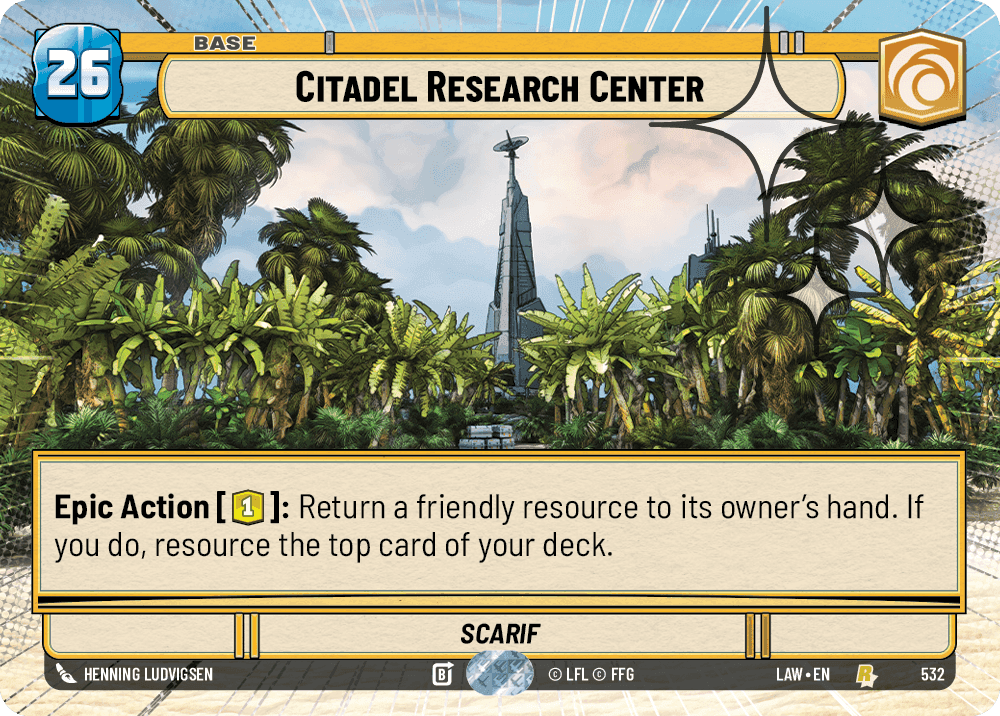 Citadel Research Center - Hyperspace Foil