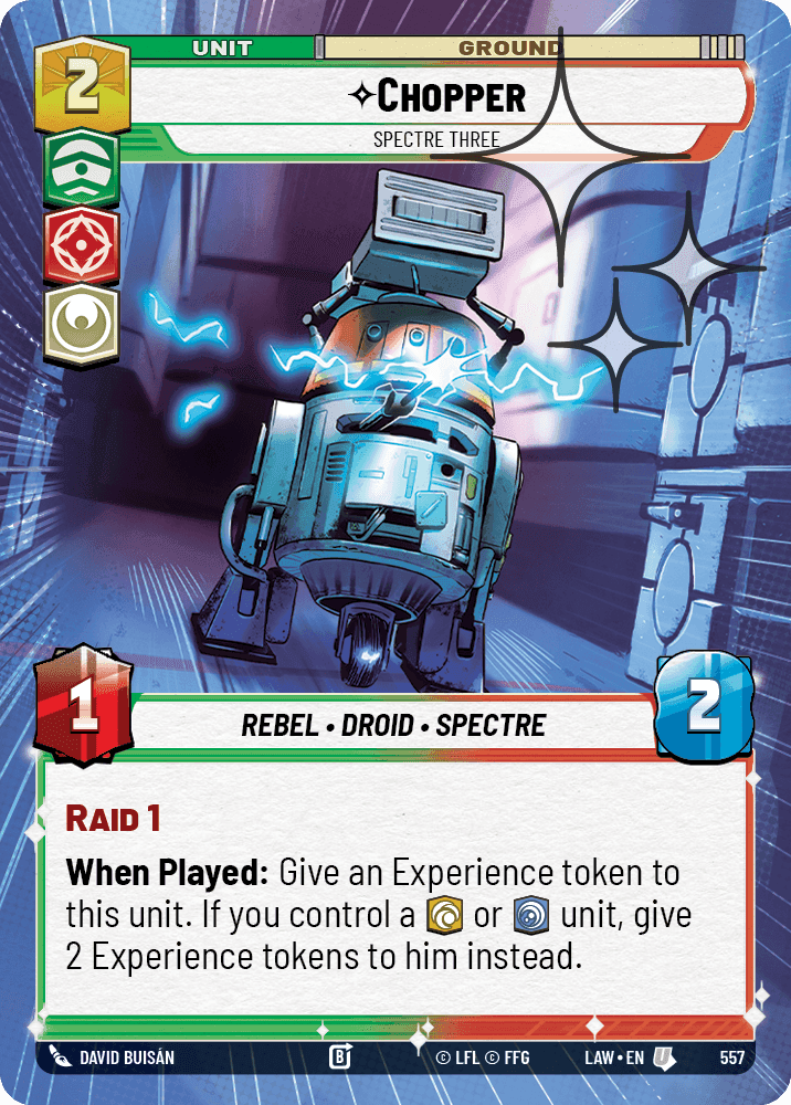 Chopper, Spectre Three - Hyperspace Foil