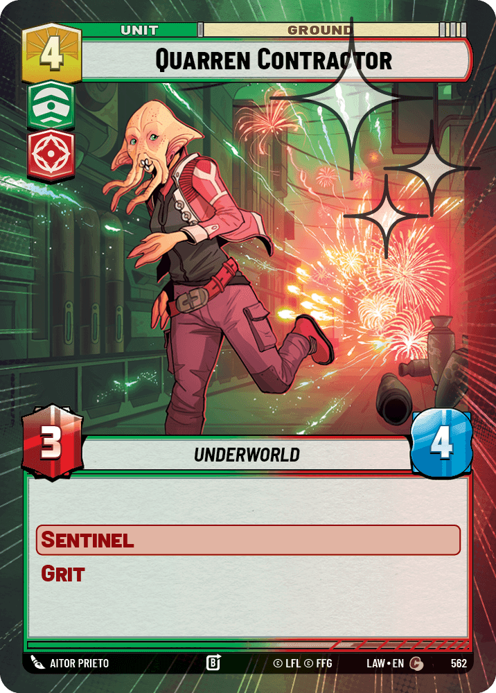 Quarren Contractor - Hyperspace Foil