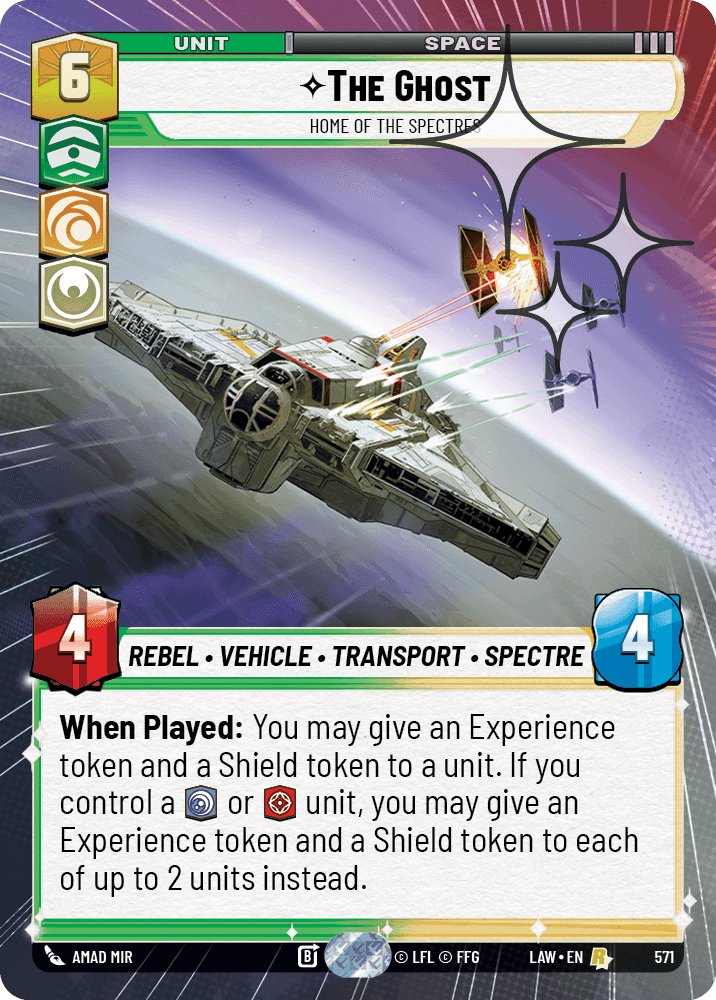 The Ghost, Home of the Spectres - Hyperspace Foil