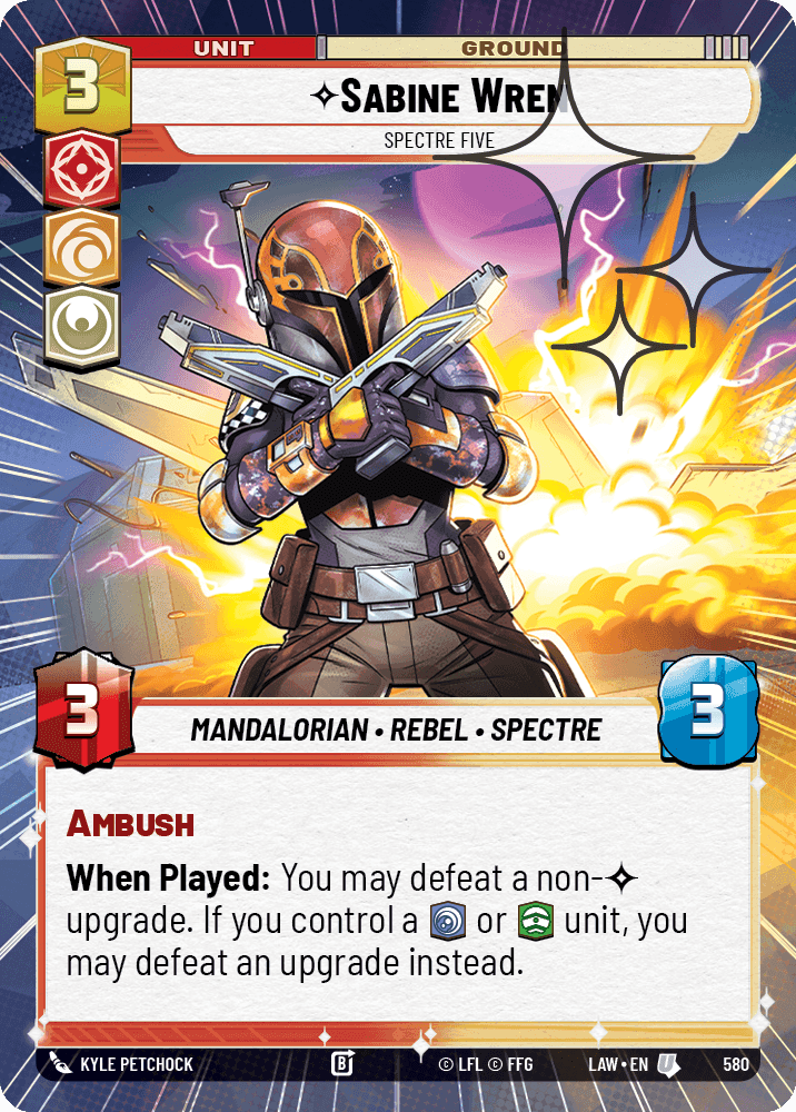 Sabine Wren, Spectre Five - Hyperspace Foil