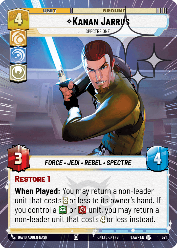 Kanan Jarrus, Spectre One - Hyperspace Foil