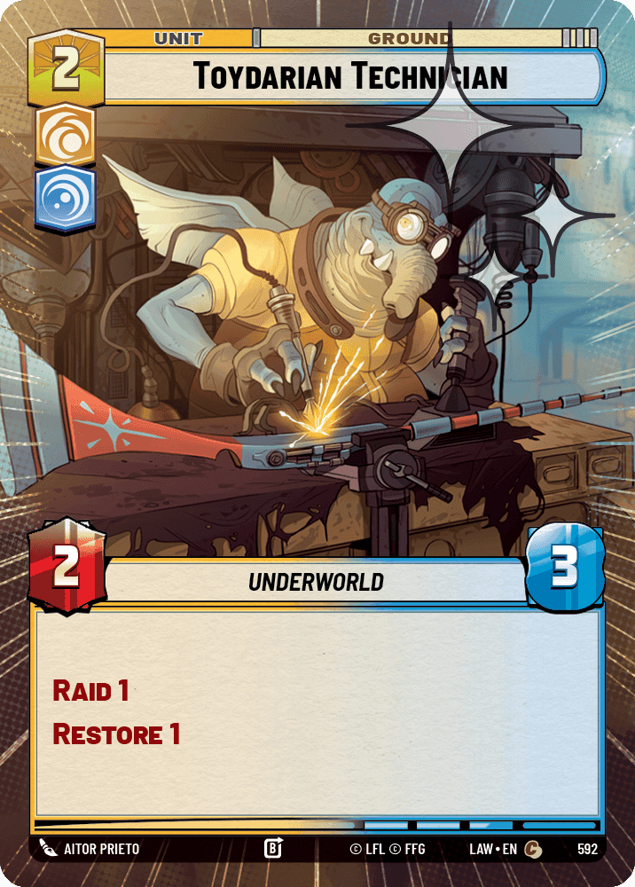 Toydarian Technician - Hyperspace Foil