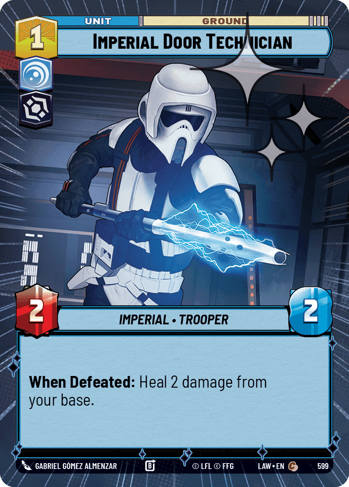 Imperial Door Technician - Hyperspace Foil