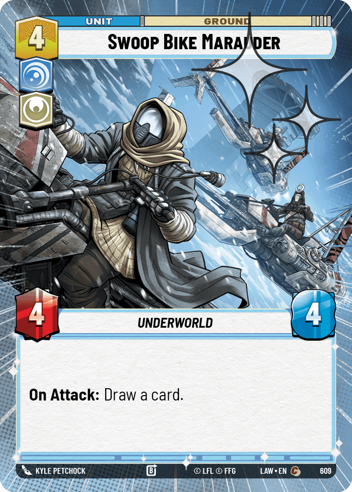 Swoop Bike Marauder - Hyperspace Foil