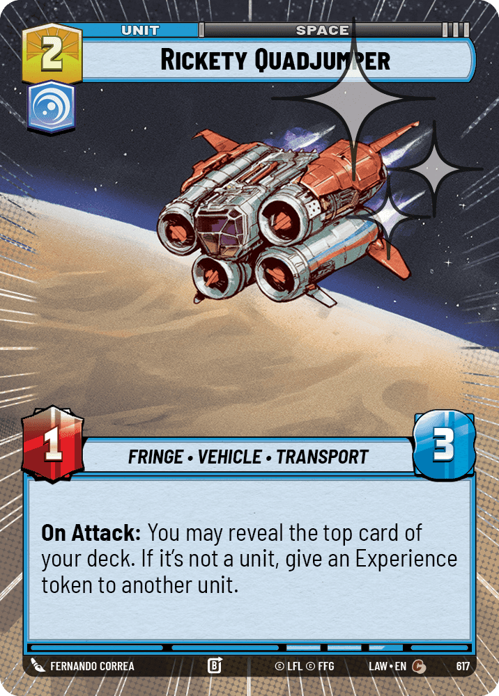 Rickety Quadjumper - Hyperspace Foil