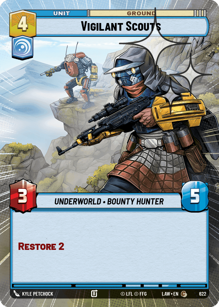 Vigilant Scouts - Hyperspace Foil