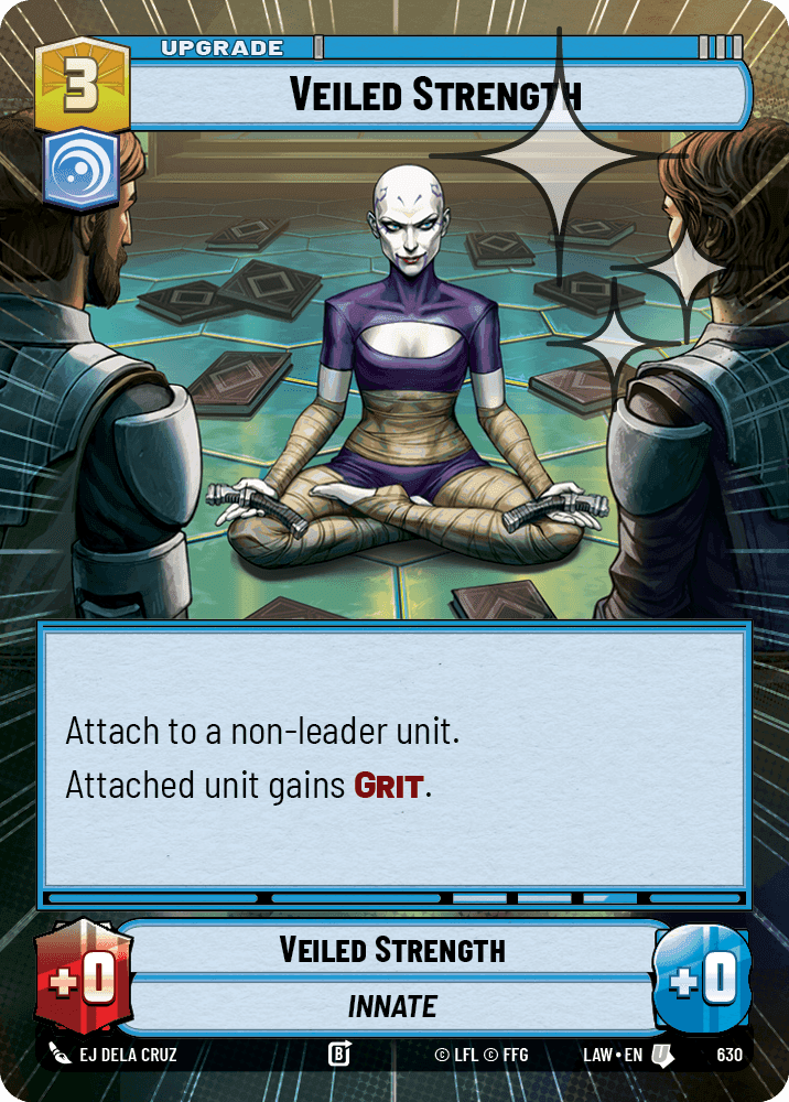 Veiled Strength - Hyperspace Foil
