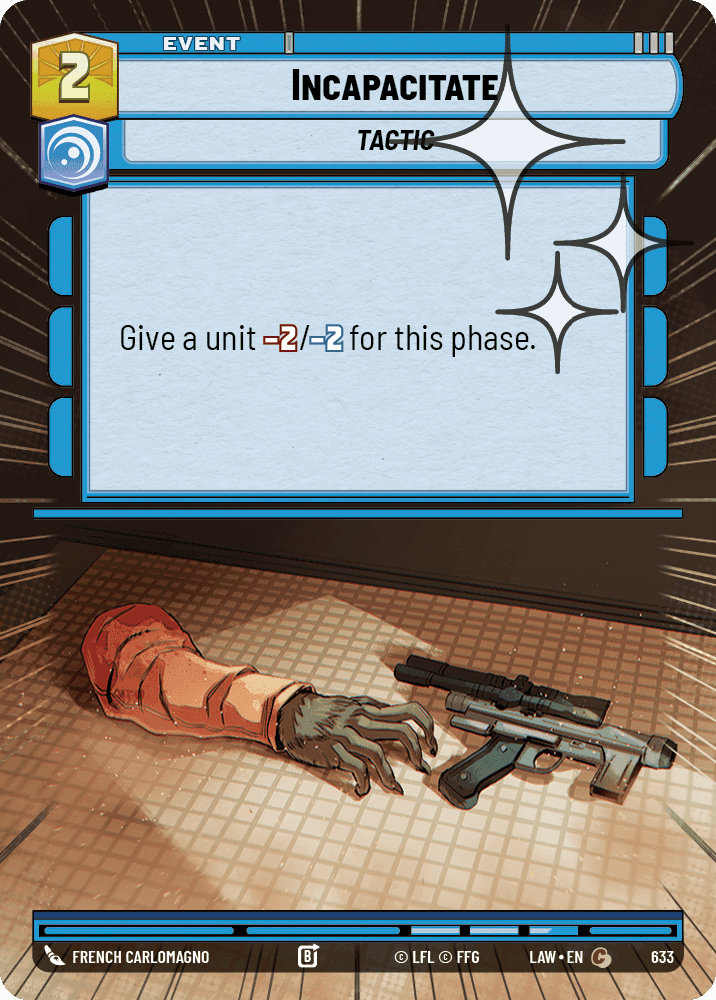 Incapacitate - Hyperspace Foil