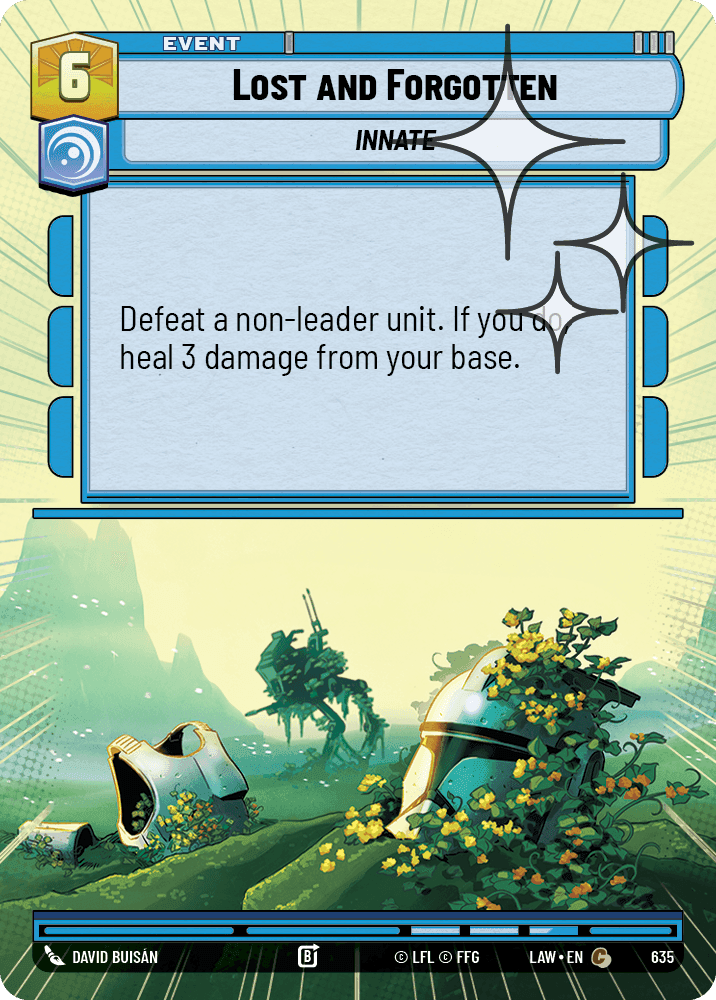 Lost and Forgotten - Hyperspace Foil