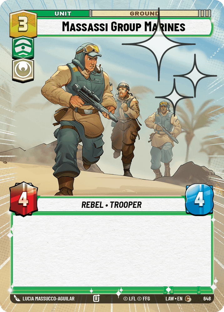 Massassi Group Marines - Hyperspace Foil