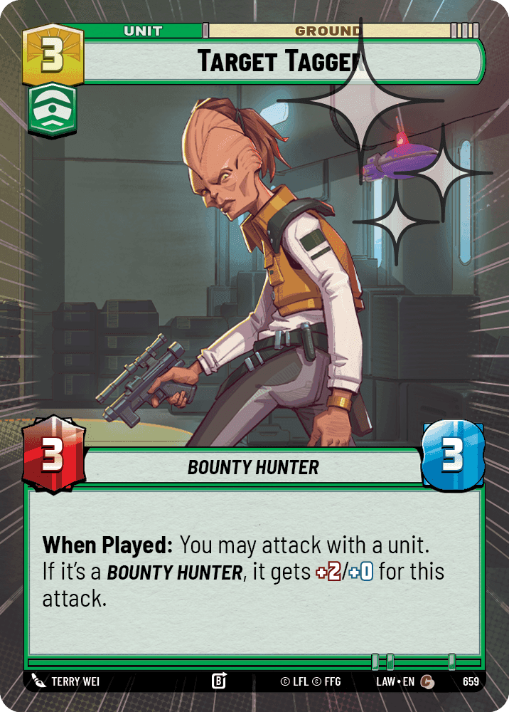 Target Tagger - Hyperspace Foil