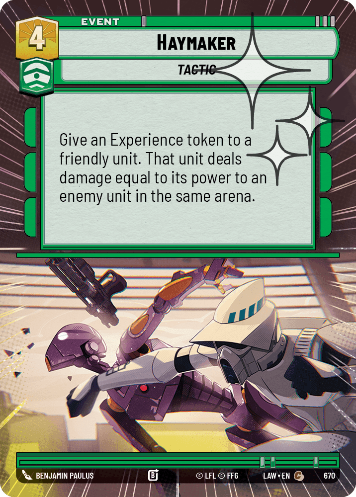 Haymaker - Hyperspace Foil