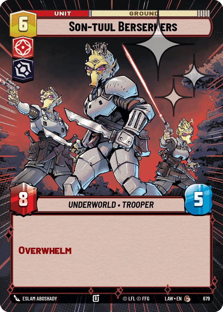 Son-tuul Berserkers - Hyperspace Foil