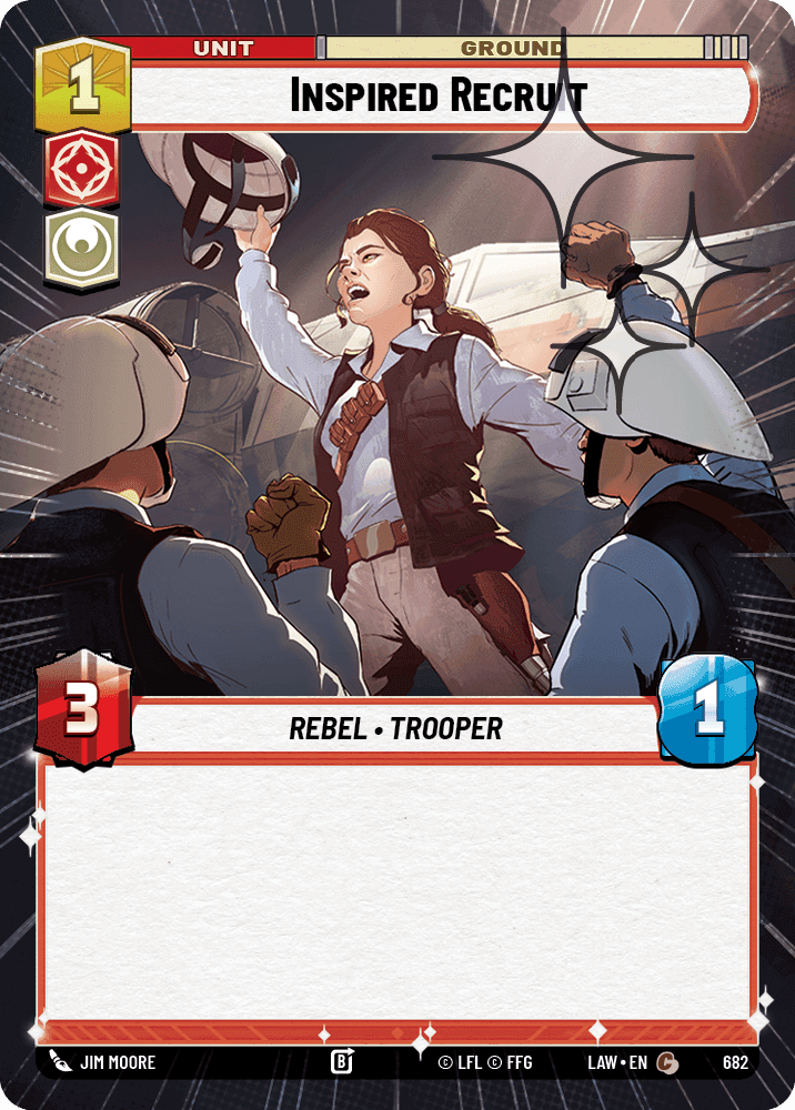 Inspired Recruit - Hyperspace Foil