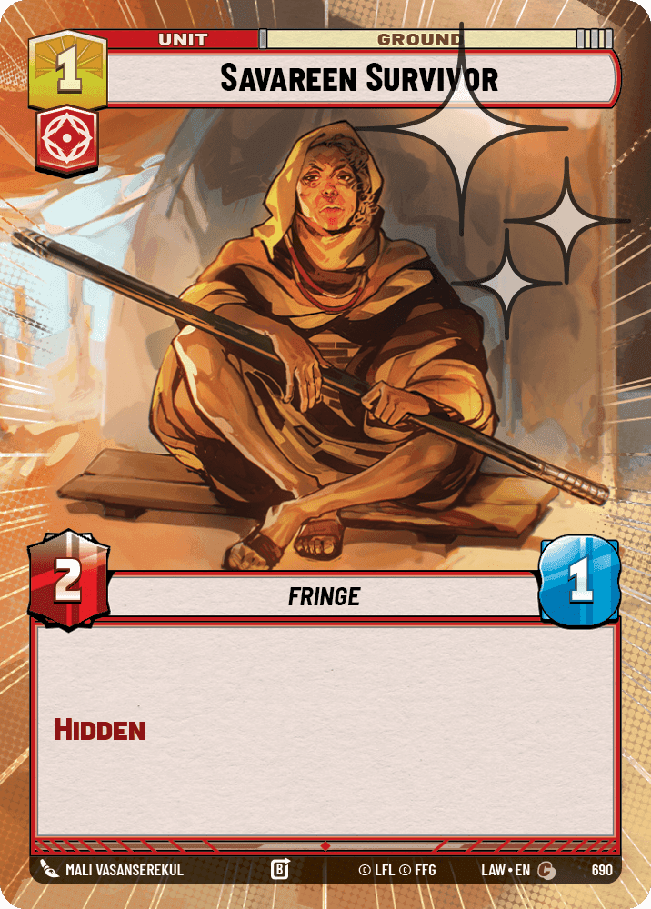 Savareen Survivor - Hyperspace Foil