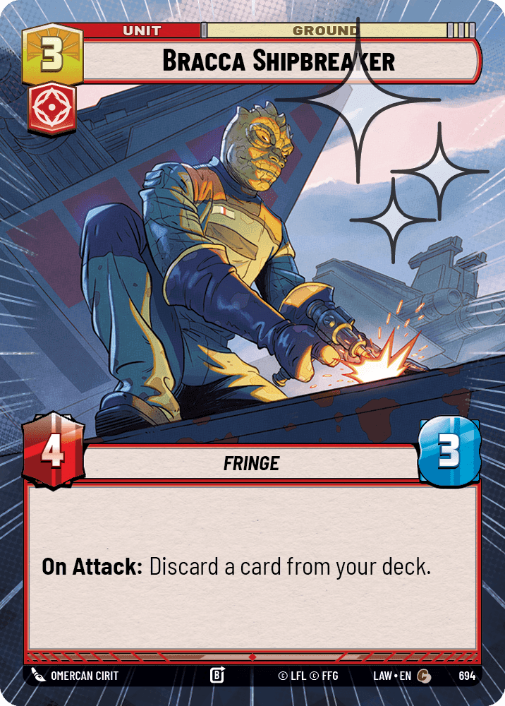 Bracca Shipbreaker - Hyperspace Foil