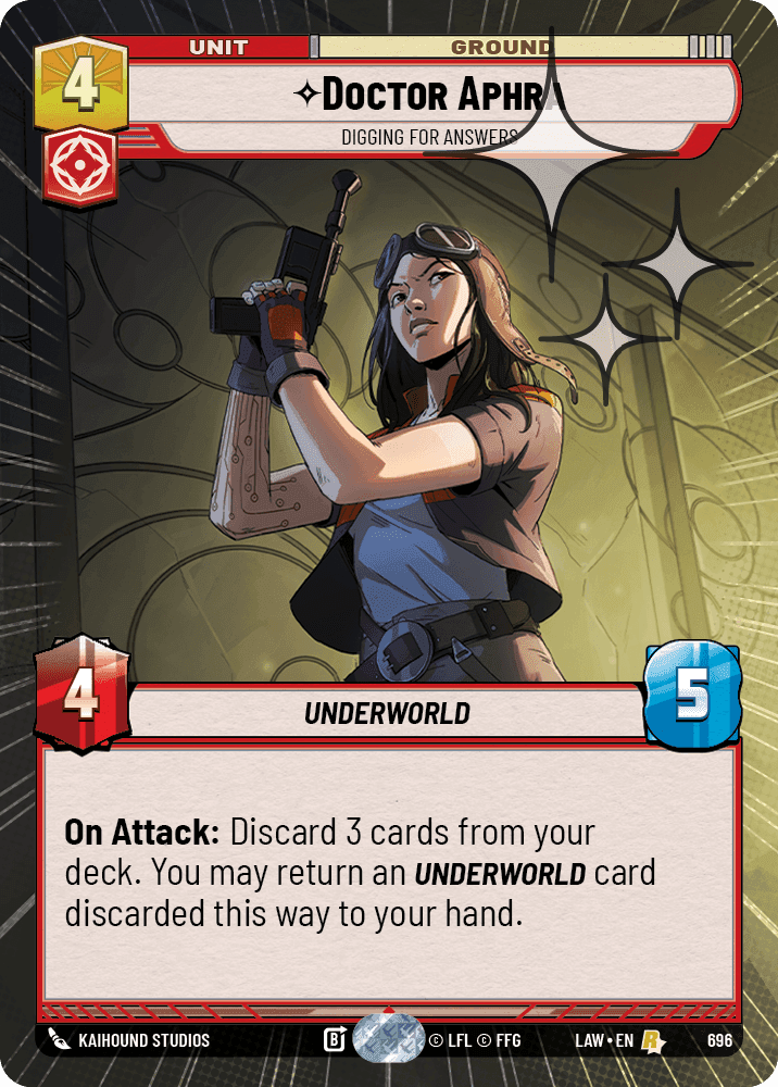 Doctor Aphra, Digging For Answers - Hyperspace Foil
