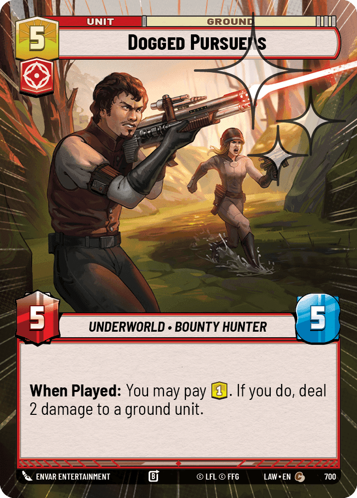 Dogged Pursuers - Hyperspace Foil