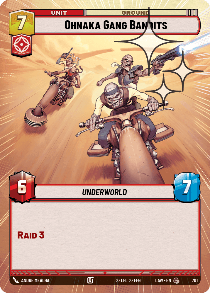 Ohnaka Gang Bandits - Hyperspace Foil