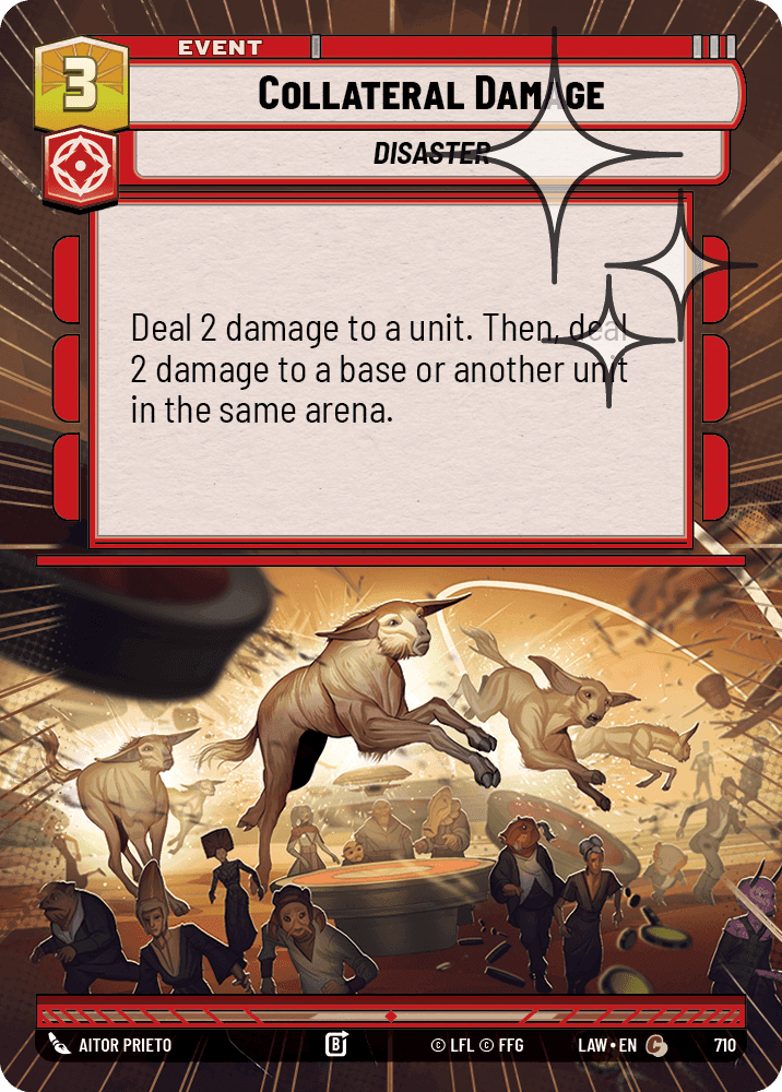 Collateral Damage - Hyperspace Foil