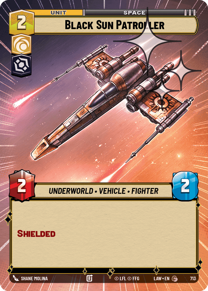 Black Sun Patroller - Hyperspace Foil