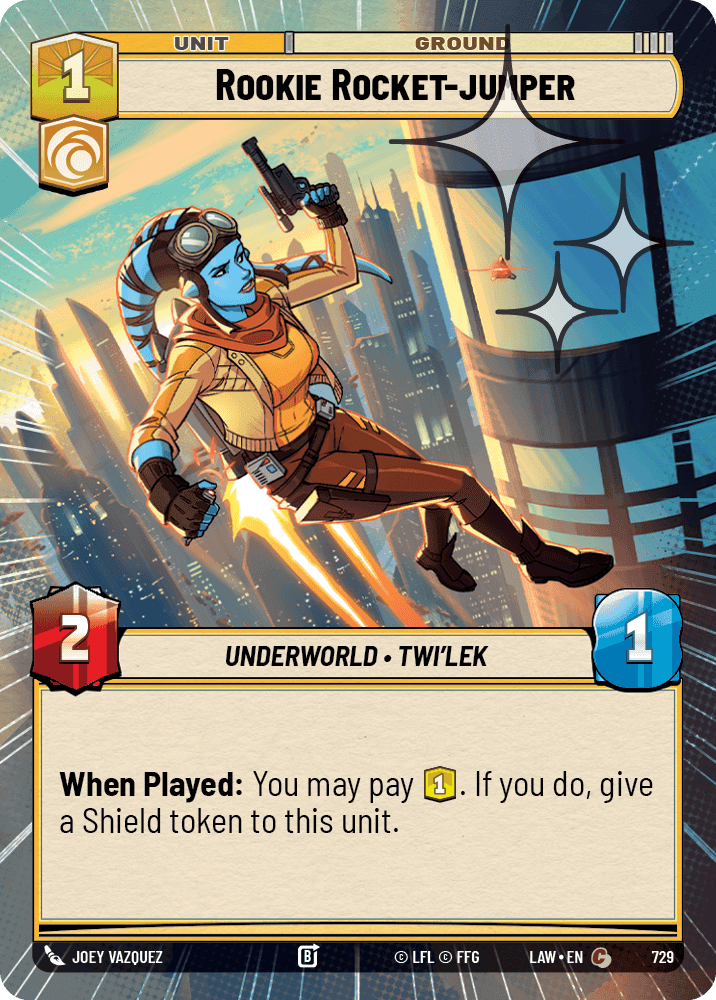 Rookie Rocket-jumper - Hyperspace Foil