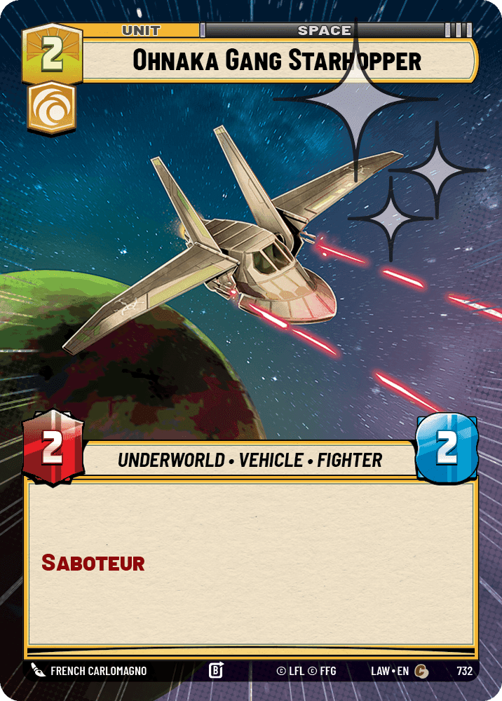 Ohnaka Gang Starhopper - Hyperspace Foil
