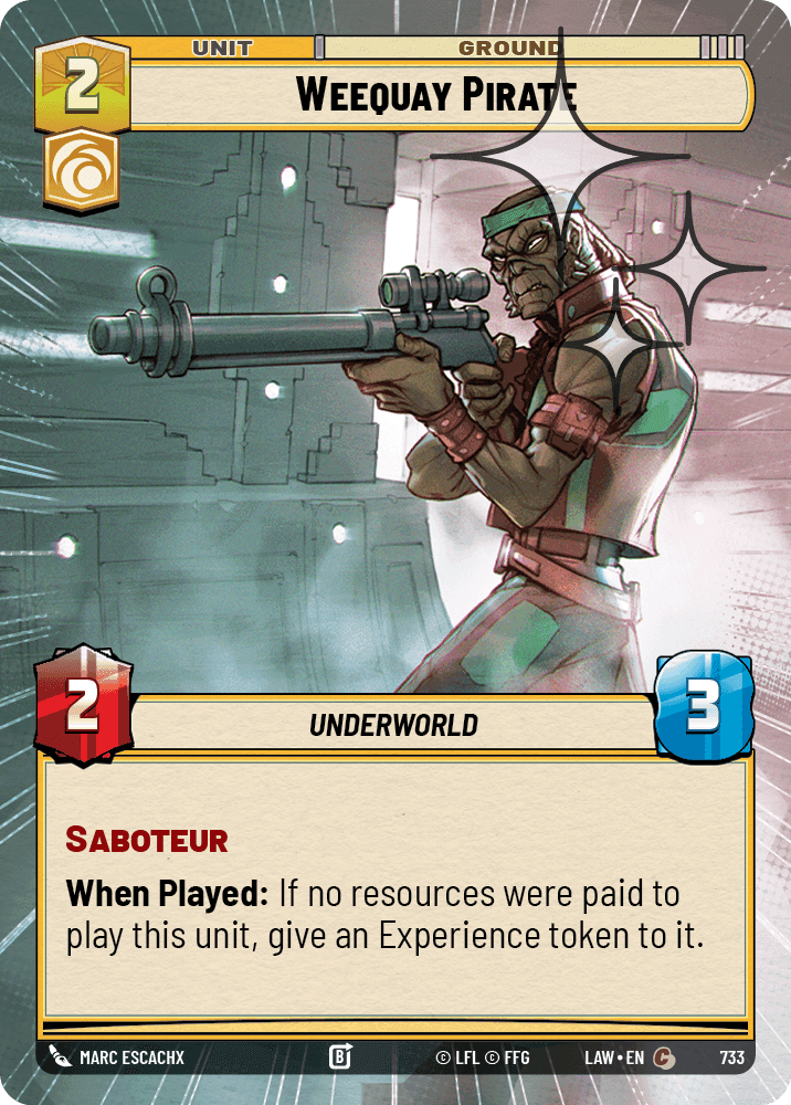 Weequay Pirate - Hyperspace Foil