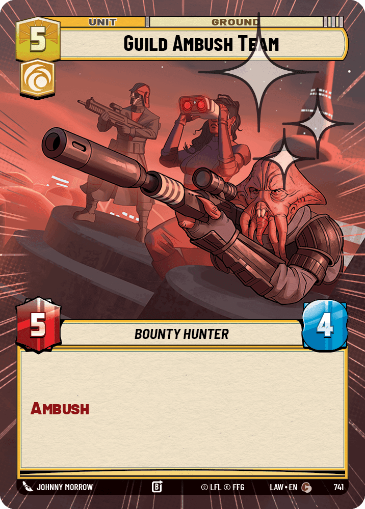 Guild Ambush Team - Hyperspace Foil