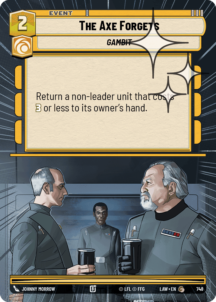 The Axe Forgets - Hyperspace Foil